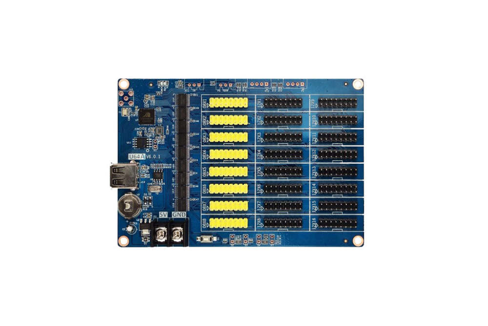 Huidu Single-dual Color U-disk Series LED Controller Card HD-U64A U63 U6A LED Controller