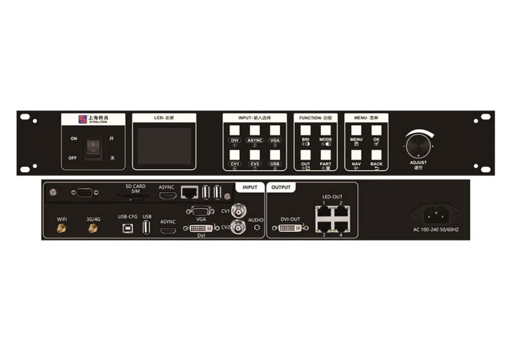 Sysolution Dual-mode M Series LED Display Controller M90 M80 M70 LED Multimedia Player