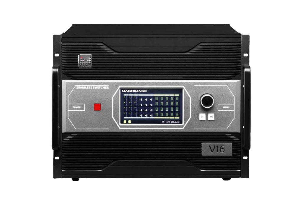 Magnimage MIG-H9+MIG-V16 Studio Stage Video Control Switcher Solution for Conference