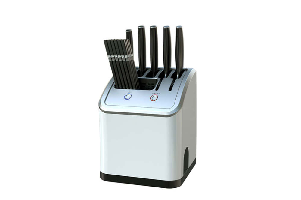 Multifunctional kitchenware sterilizer,UV sterilizing and drying knife rack