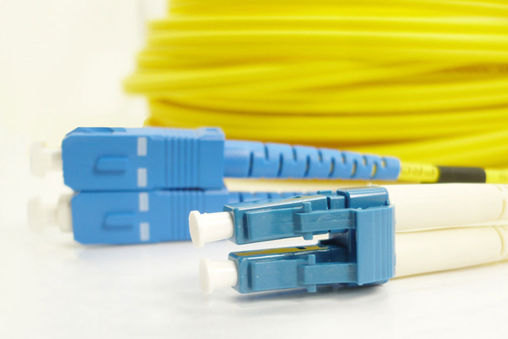 Single Mode Multimode Dual-Core Fiber Optic Connection Cable LC-LC Cable 100m