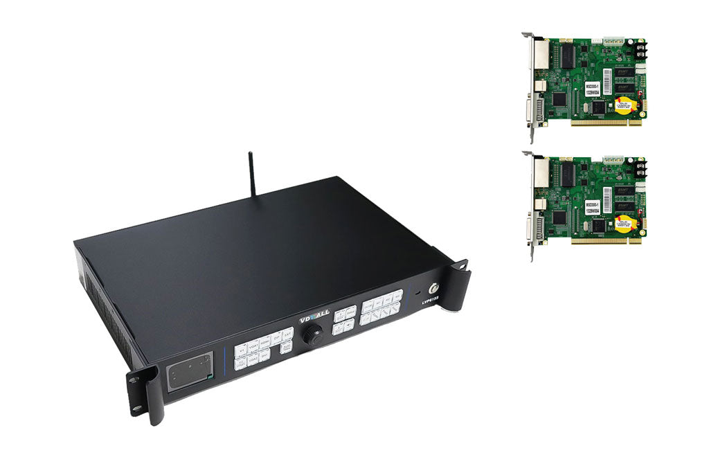 2-in-1 LED Video Processor VDWall LVP615 with NovaStar MSD300-1 Sending ...