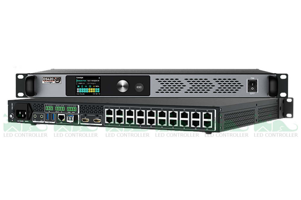 Colorlight Rhino System DS420/410/40/20 4K Distributed Processors All-In-One LED Decoder AV over IP System