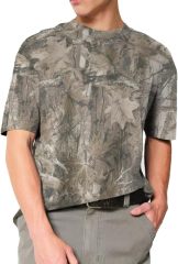 Y2k Camo Oversized Short Sleeve Crew Neck Baggy Shirts Maple Leaf Printed Tshirts Shirts for Women Men,Dacheng Garments,Y2k Camo Oversized Short Sleeve Crew Neck Baggy Shirts Maple Leaf Printed Tshirts Shirts for Women Men