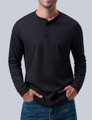 Mens Thermal Long Sleeve Shirts, Casual Fitted Fall Shirts for Men,Dacheng Garments,Men’s Thermal Long Sleeve Shirts – Wholesale Clothing Supplier