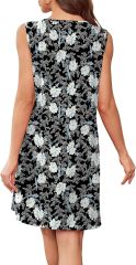 Summer Dresses for Women Sleeveless Lace Crewneck Sundress,Dacheng Garments,Summer Dresses – Wholesale Clothing Supplier