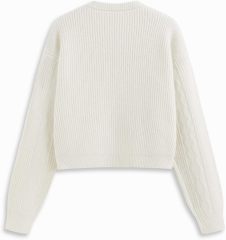 Women's Round Neck Buckle Knitted Cropped Open Front Long Sleeve Sweater Outerwear | Dacheng Clothing B2B Wholesale,Dacheng Garments,Women's Round Neck Buckle Knitted Cropped Open Front Long Sleeve Sweater Outerwear | Dacheng Clothing B2B Wholesale