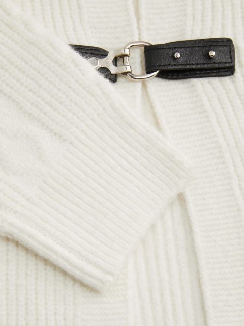 Women's Round Neck Buckle Knitted Cropped Open Front Long Sleeve Sweater Outerwear | Dacheng Clothing B2B Wholesale,Dacheng Garments,Women's Round Neck Buckle Knitted Cropped Open Front Long Sleeve Sweater Outerwear | Dacheng Clothing B2B Wholesale