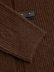 Women's Round Neck Buckle Knitted Cropped Open Front Long Sleeve Sweater Outerwear | Dacheng Clothing B2B Wholesale,Dacheng Garments,Women's Round Neck Buckle Knitted Cropped Open Front Long Sleeve Sweater Outerwear | Dacheng Clothing B2B Wholesale