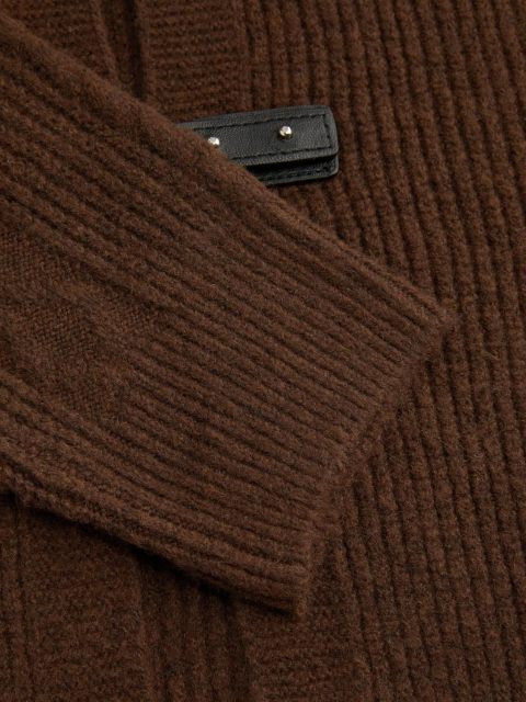 Women's Round Neck Buckle Knitted Cropped Open Front Long Sleeve Sweater Outerwear | Dacheng Clothing B2B Wholesale,Dacheng Garments,Women's Round Neck Buckle Knitted Cropped Open Front Long Sleeve Sweater Outerwear | Dacheng Clothing B2B Wholesale