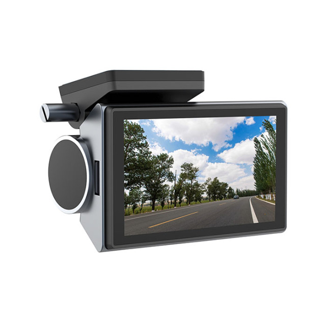 iSV-K10 WiFi Dash Cam, True 4K+Full HD Mini Dash Cam, 3.16” IPS Touch Screen, WDR Night Vision, 24 Hours Parking Monitor, G-Sensor