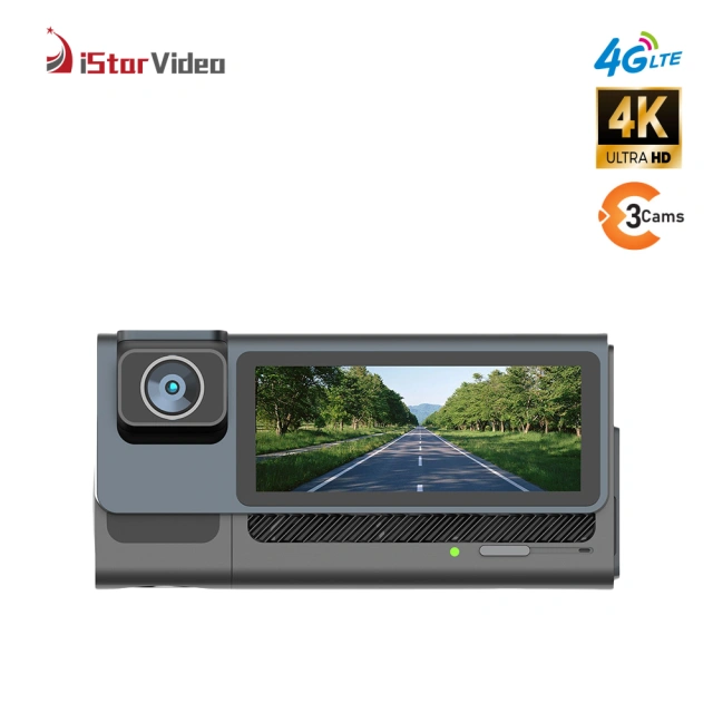 ISV-T3Plus 3-Channel 4G Dashcam for Fleets