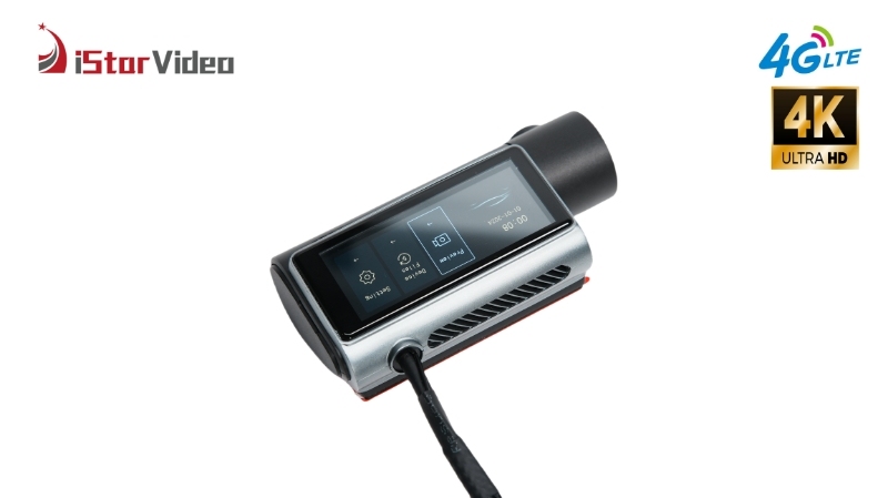 iSV-D11Plus  3''IPS Touch Screen, 4G LTE+True 4K SONY IMX415 Sensor, Remote Live-View, IR Night Vision, 24/7 Parking Mode