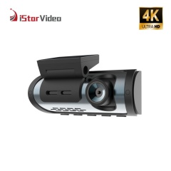 iSV-K9 WiFi Dash Cam, 4K+Full HD Mini Dash CamDash, 3.16” IPS Touchable Screen,24 Hours Parking Monitor, G-Sensor