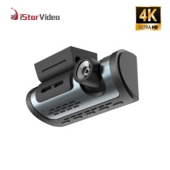 iSV-K9 WiFi Dash Cam, 4K+Full HD Mini Dash CamDash, 3.16” IPS Touchable Screen,24 Hours Parking Monitor, G-Sensor
