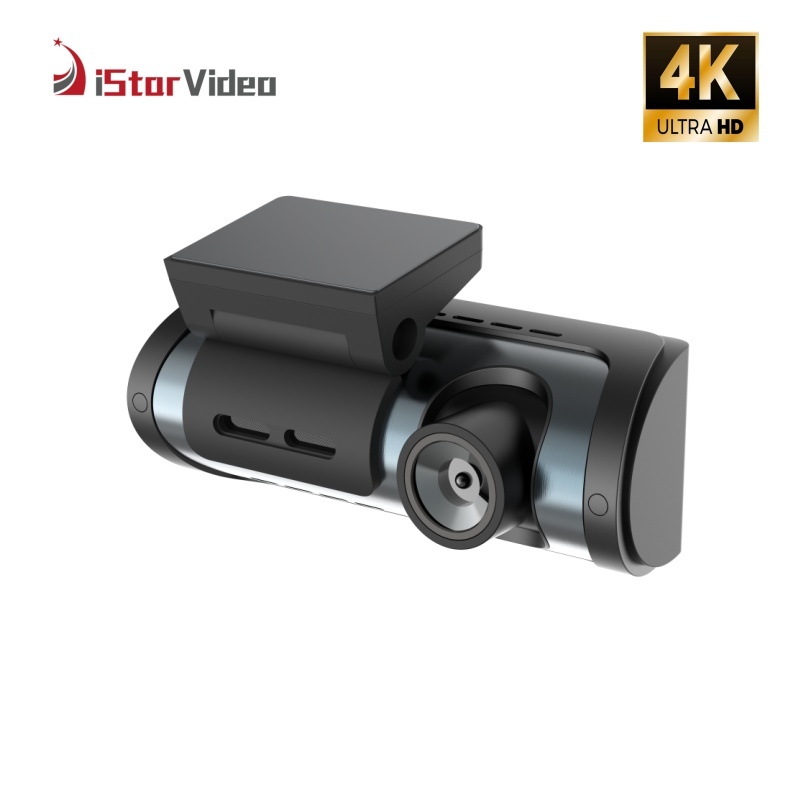 iSV-K9 WiFi Dash Cam, 4K+Full HD Mini Dash CamDash, 3.16” IPS Touchable Screen,24 Hours Parking Monitor, G-Sensor
