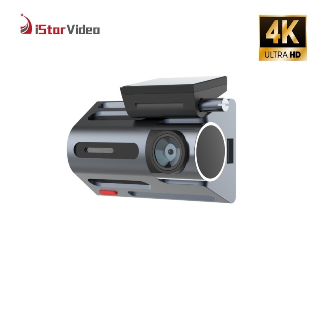 iSV-K10 WiFi 4K+Full HD Mini Dash Cam, 3.16” IPS Touch Screen, WDR Night Vision, 24 Hours Parking Monitor, G-Sensor