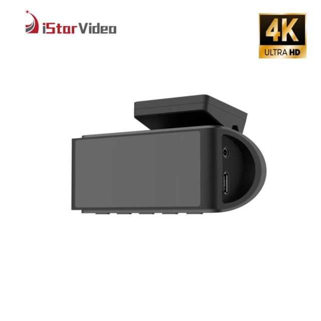 iSV-K9 WiFi Dash Cam, 4K+Full HD Mini Dash CamDash, 3.16” IPS Touchable Screen,24 Hours Parking Monitor, G-Sensor