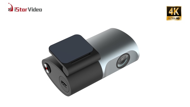 iSV-K6Pro WiFi Dash Cam, 4K Front Mini Dash Cam, WDR Night Vision, Loop Recording, G-Sensor,Single Channel