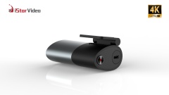 iSV-K6Pro WiFi Dash Cam, 4K Front Mini Dash Cam, WDR Night Vision, Loop Recording, G-Sensor,Single Channel