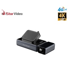 iSV-G4K 4G Dash Cam,  True 4K SONY IMX415 Sensor,Built-in WiFi, Super IR Night Vision, 24/7 Parking Mode Monitor, Max 512G