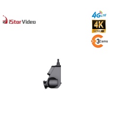 StarVideo iSV-T5Pro 4G Dash Cam - 3-Channel 4K Sony Sensor Remote Monitoring