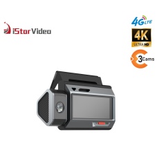 iStarVideo iSV-T8 Plus 4G Dash Cam - 4K UHD Three Cameras with Sony Sensor