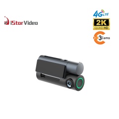 iStarVideo iSV-F12 4G Cloud Dash Cam - 2K+1080P+1080P 3-Lens DVR