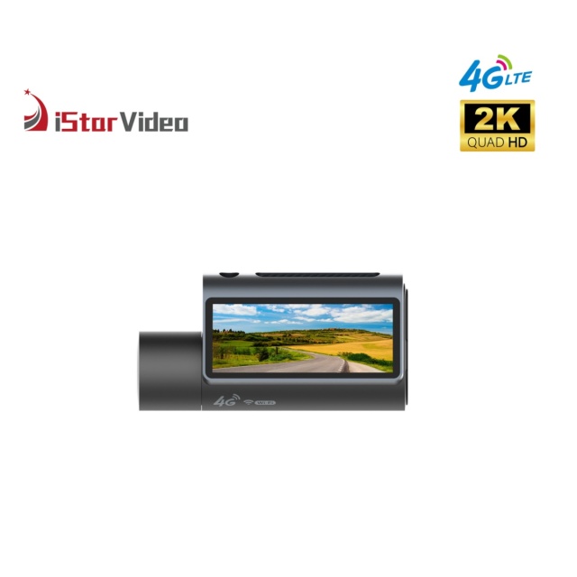 iSV-D10Plus 4G Dash Cam, True 2K+Full HD Car DVR, 3” IPS Touch Screen,Max 512GB Card, Built-in Wi-Fi, 24H Parking Mode