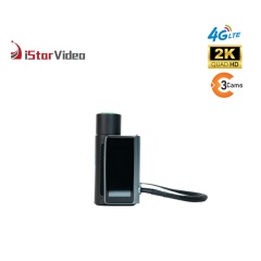 iSV-F10Plus 4G 3-Channel 2K Dash Cam with 3.18” IPS Touch Screen, Cloud GPS & Remote Live Monitoring
