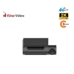 iSV-F10Plus 4G 3-Channel 2K Dash Cam with 3.18” IPS Touch Screen, Cloud GPS & Remote Live Monitoring