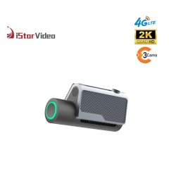 iStarVideo iSV-F10 4G GPS Dash Cam - 2K+1080P+1080P Three Cams Cloud DVR