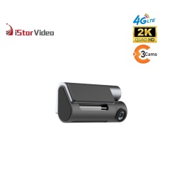 iStarVideo iSV-F12 4G Cloud Dash Cam - 2K+1080P+1080P 3-Lens DVR
