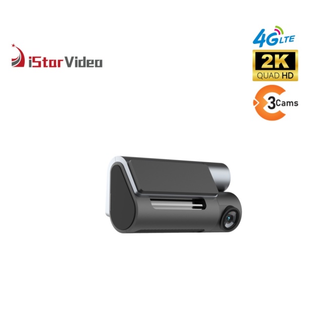 iStarVideo iSV-F12 4G Cloud Dash Cam - 2K+1080P+1080P 3-Lens DVR