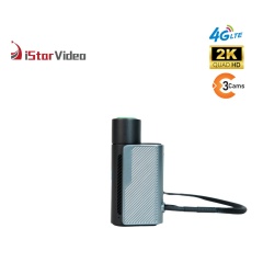 iStarVideo iSV-F10 4G GPS Dash Cam - 2K+1080P+1080P Three Cams Cloud DVR