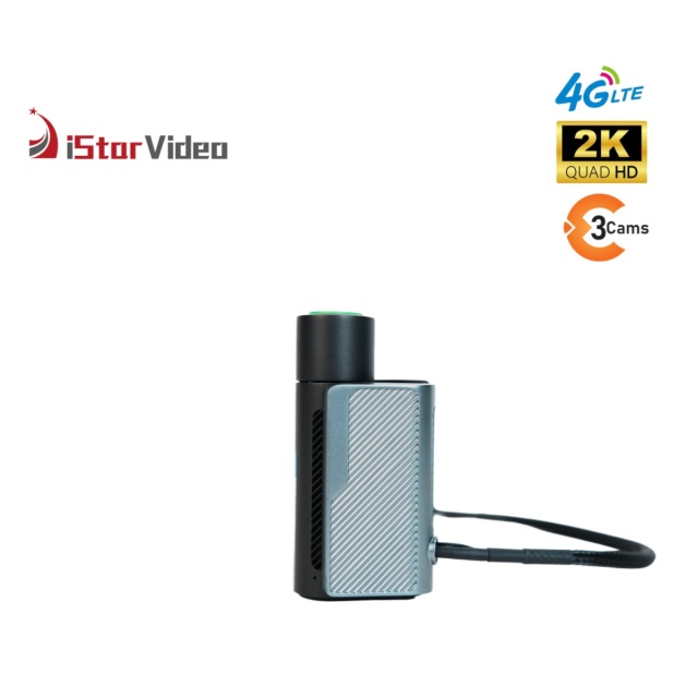 iStarVideo iSV-F10 4G GPS Dash Cam - 2K+1080P+1080P Three Cams Cloud DVR