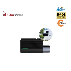 iStarVideo iSV-F7 4G Dash Cam - 2K+1080P+1080P Three Cams DVR