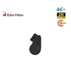 iSV-F7Plus Three Channel Dashcam, 4G LTE Connectivity, 2K+1080P+1080P, Real-time Remote View, IR Night Vision, 24/7 Parking Surveillance Mode