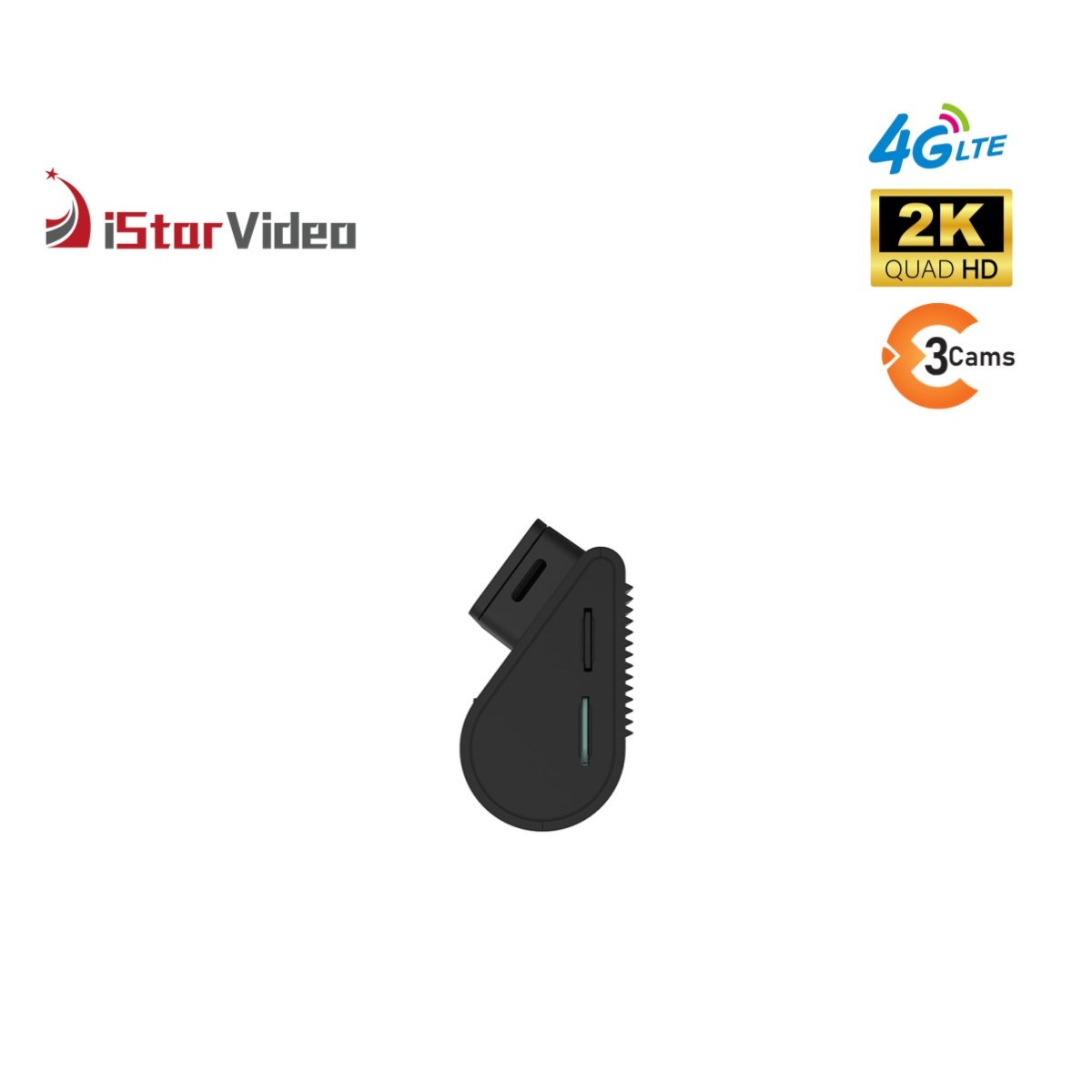 iStarVideo iSV-F7 4G Dash Cam - 2K+1080P+1080P Three Cams DVR