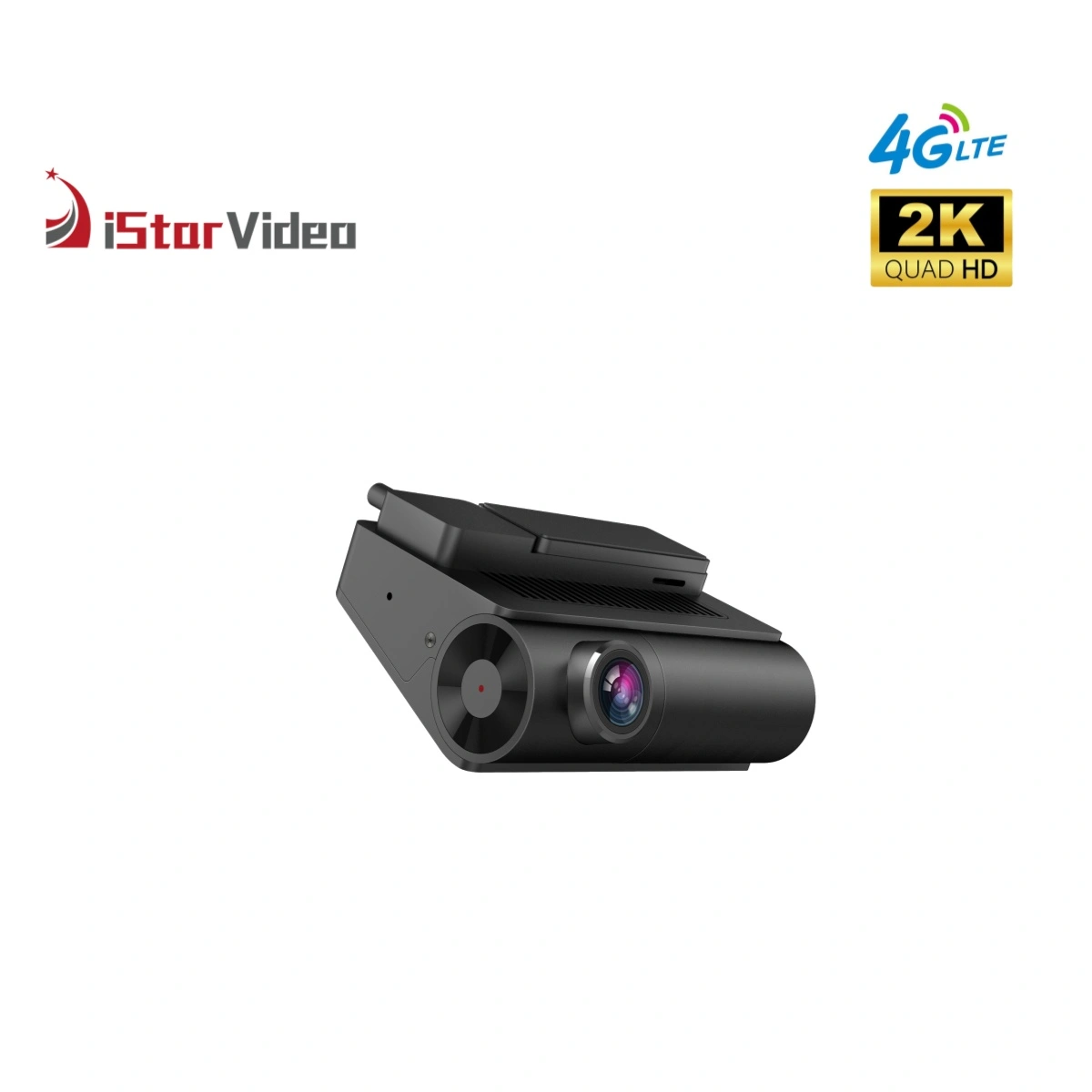iSV-D5 road and cabin dash cam image for dual-channel recording