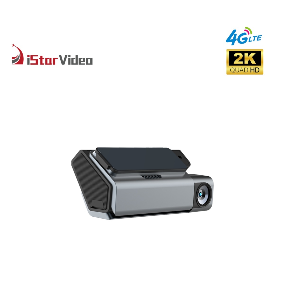 iSV-G4D  4G LTE+True 4K SONY IMX415 Sensor, Remote Live-View, IR Night Vision, Two-Way Talk, 24/7 Parking Mode