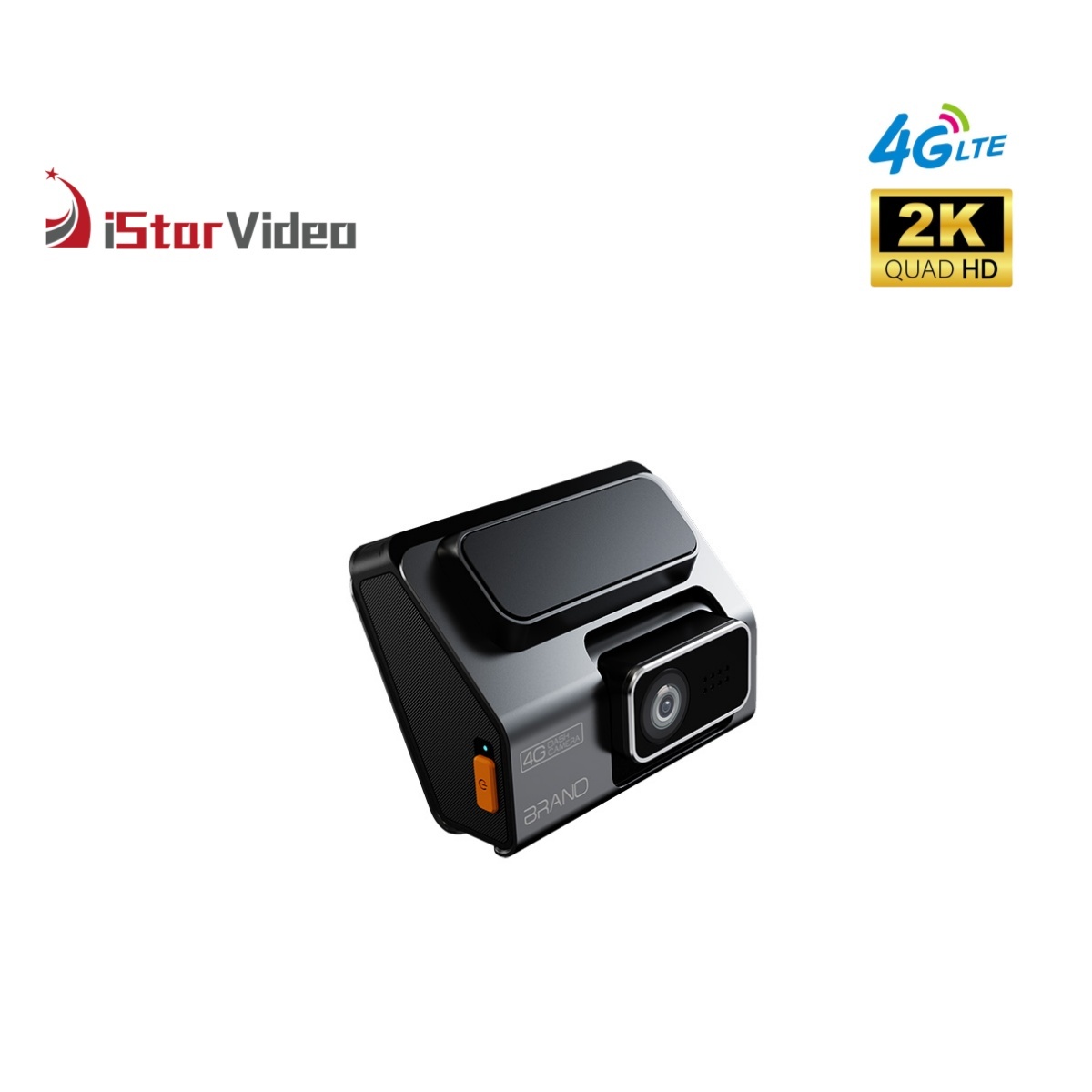 iSV-D9 4G Dash Cam,True 2K,Dual Channel,Super IR Night Vision, Built in WiFi, 24/7 Parking Mode, AI Motion Detection