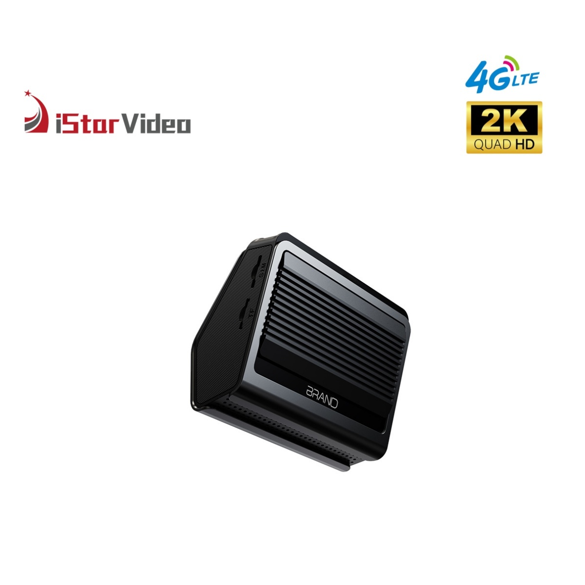 iSV-D9 4G Dash Cam,True 2K,Dual Channel,Super IR Night Vision, Built in WiFi, 24/7 Parking Mode, AI Motion Detection