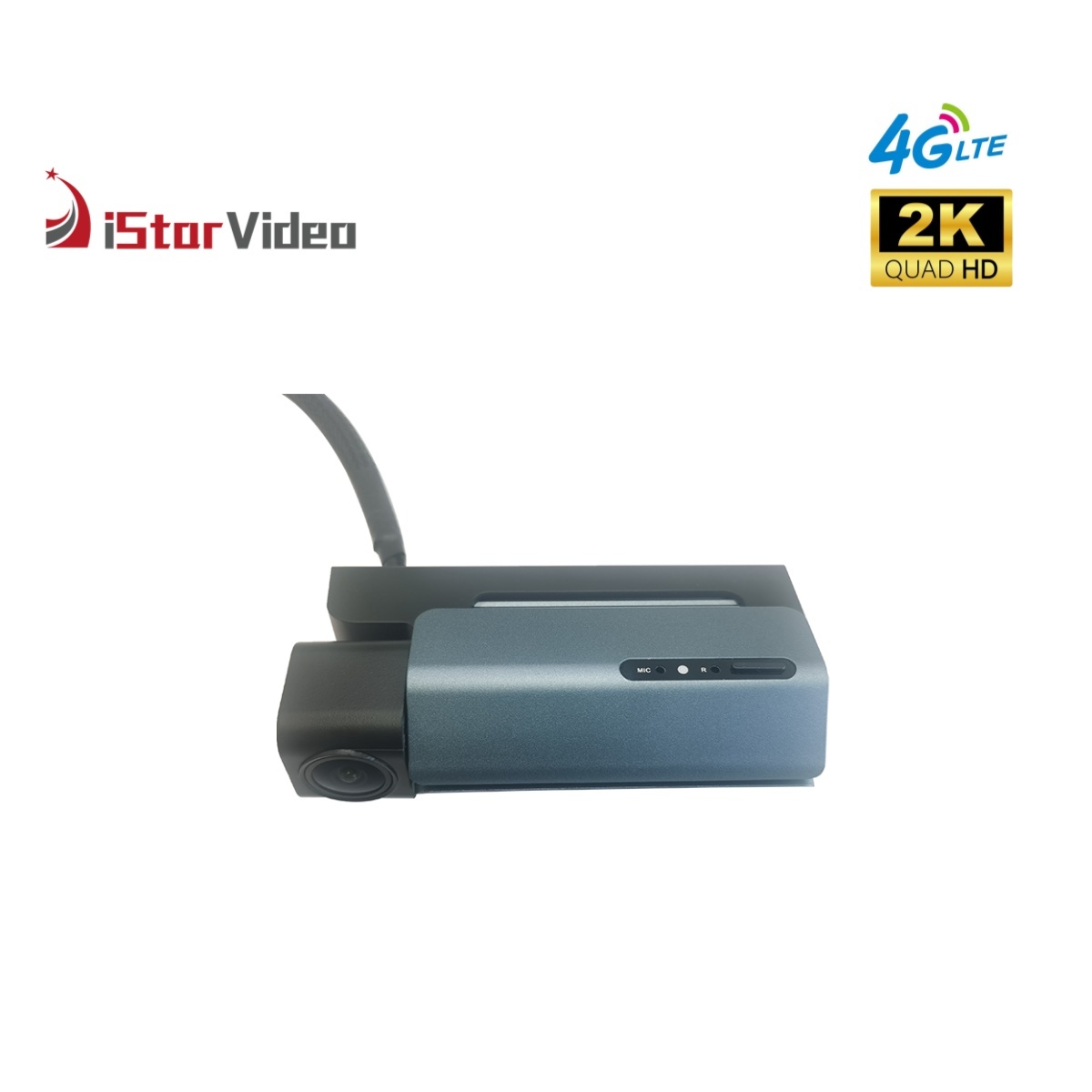 iSV-G4D  4G LTE+True 4K SONY IMX415 Sensor, Remote Live-View, IR Night Vision, Two-Way Talk, 24/7 Parking Mode