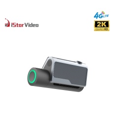 iSV-D10 4G Dash Cam, True 2K+Full HD Car DVR, Max 512GB Card, Built-in Wi-Fi, Super IR Night Vision, 24H Parking Mode