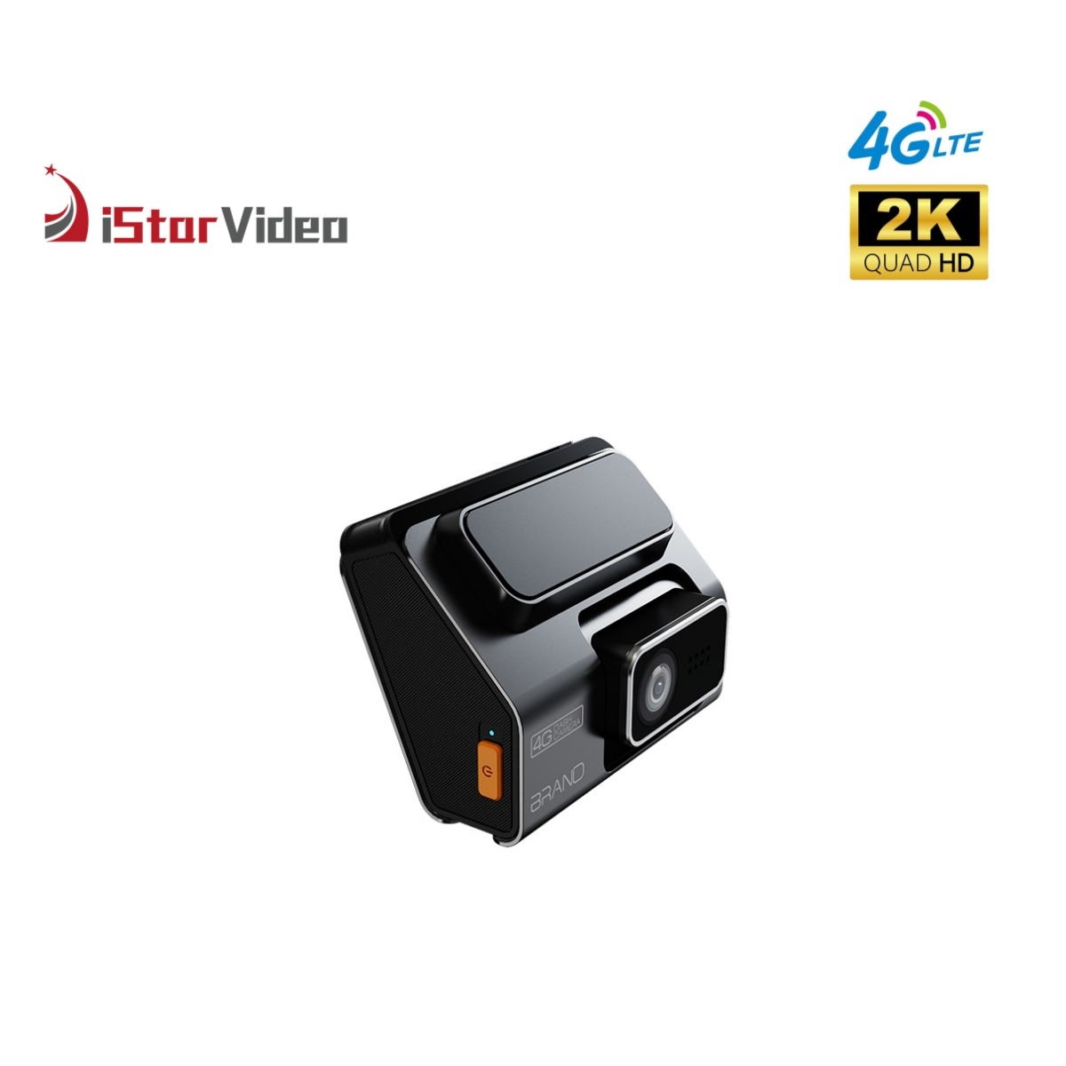 iSV-D9 4G Dash Cam,True 2K,Dual Channel,Super IR Night Vision, Built in WiFi, 24/7 Parking Mode, AI Motion Detection
