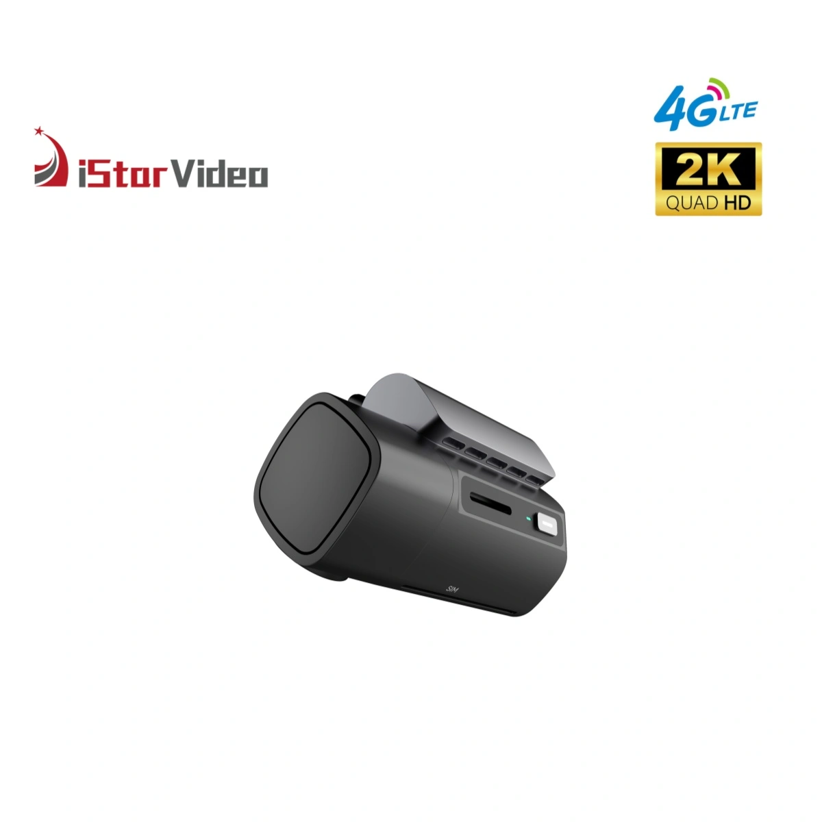 iSV-M1 4G Dual Lens Dash Cam 2K Front 1080P Rear GPS Remote Monitoring Two-Way Talking
