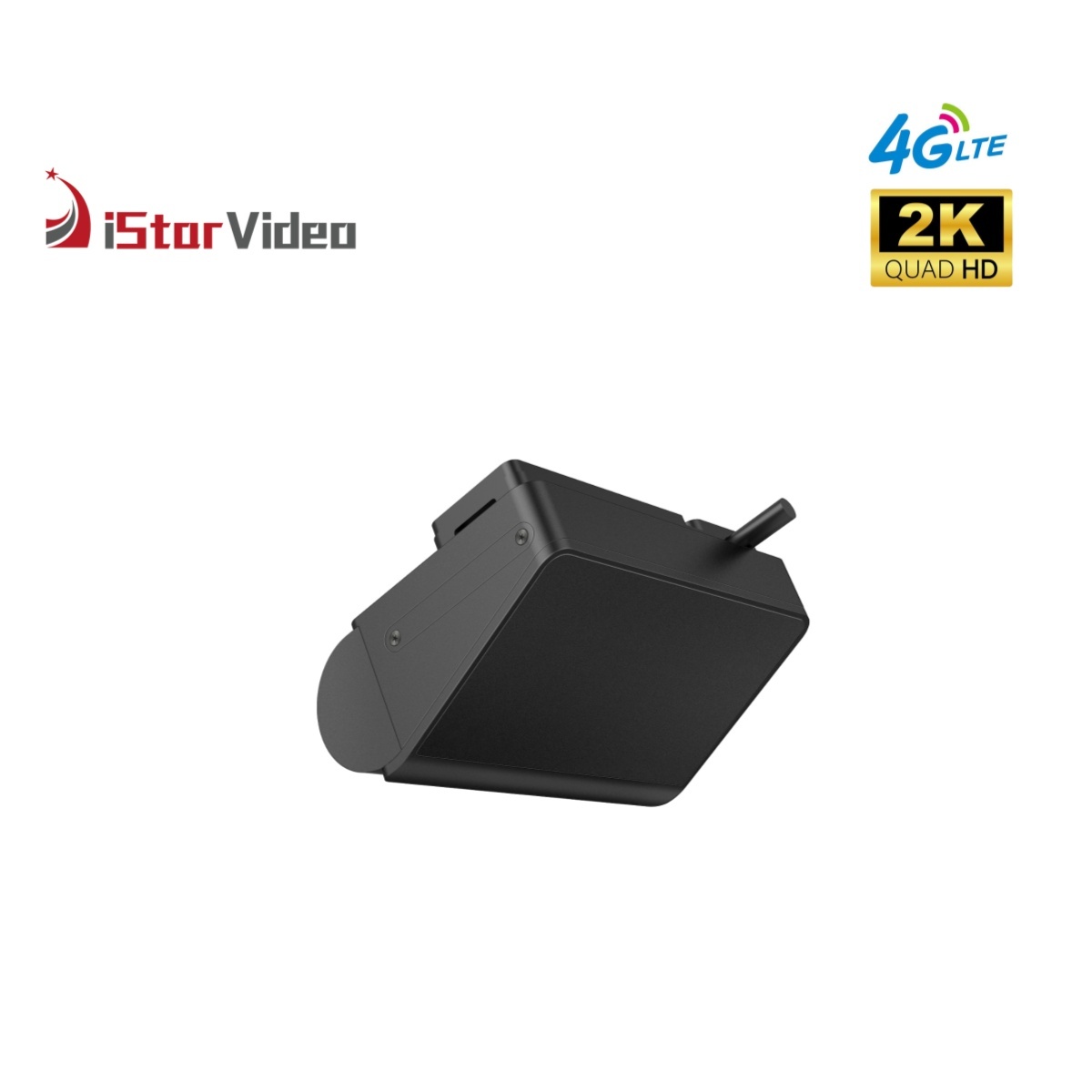 iSV-D5Plus 4G Dash Cam, True 2K+Full HD Car DVR, 3” IPS Touch Screen,Built-in Wi-Fi, GPS, WDR, 24H Parking Mode