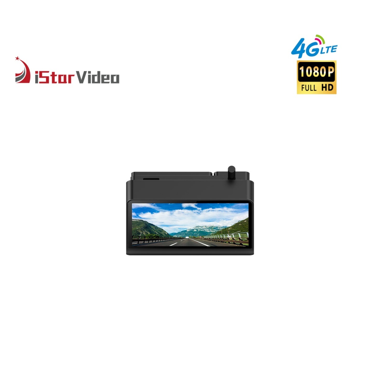 iStarVideo iSV-D8Plus 4G Dash Cam - 1080P Front Rear DVR