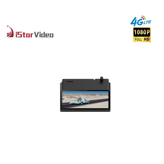 iStarVideo iSV-D8Plus 4G Dash Cam - 1080P Front Rear DVR